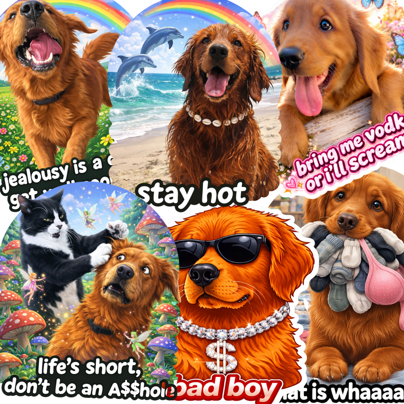 Bru Stickers